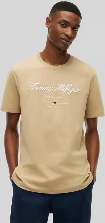 Tommy Hilfiger regular fit T-shirt van puur katoen - Foto 3