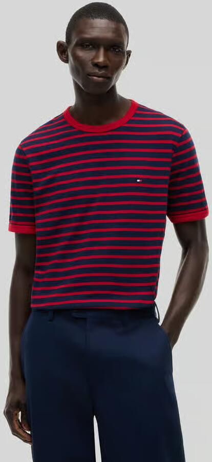 Tommy Hilfiger regular fit T-shirt van puur katoen - Foto 3