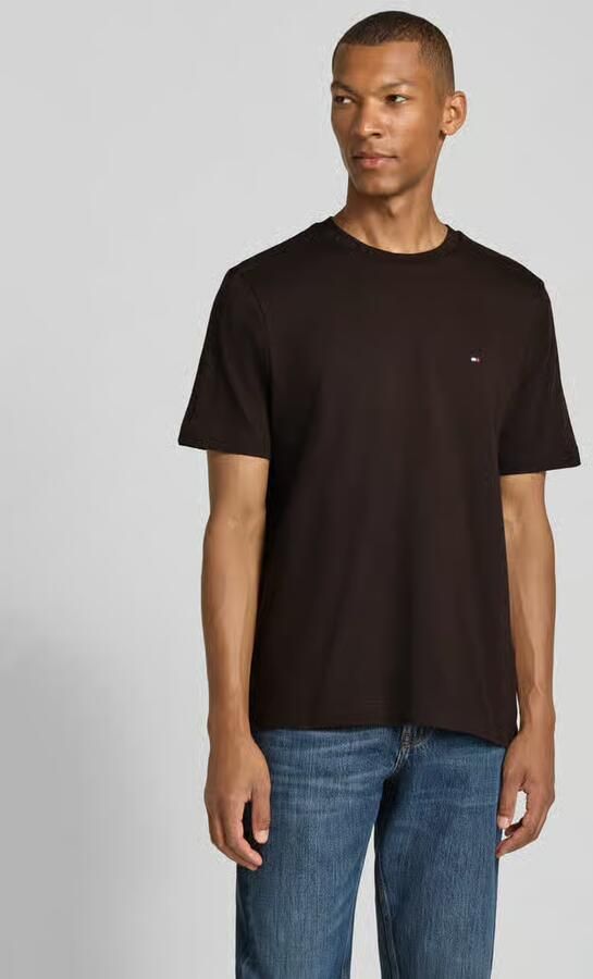 Tommy Hilfiger Regular fit t-shirt van puur katoen - Foto 2