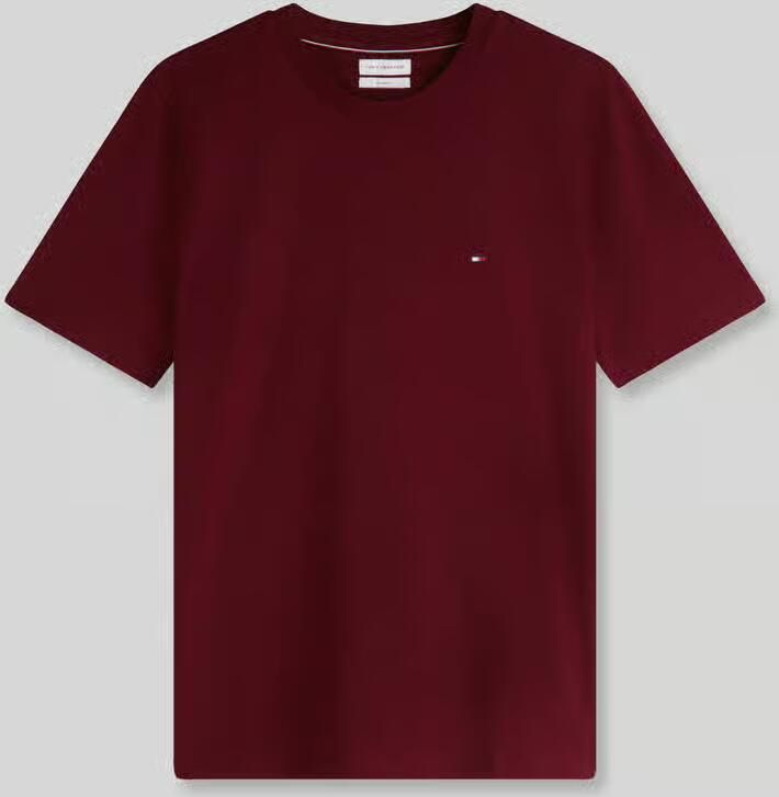 Tommy Hilfiger Regular fit t-shirt van puur katoen - Foto 2