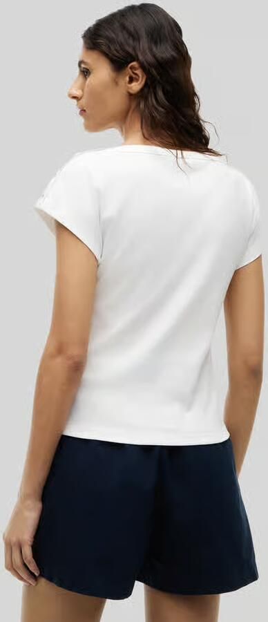 Tommy Hilfiger regular fit T-shirt van puur katoen met knoopdetails - Foto 3