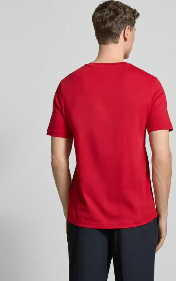 Tommy Hilfiger Regular fit T-shirt van puur katoen model 'BRAND LOVE TEXT' - Foto 3