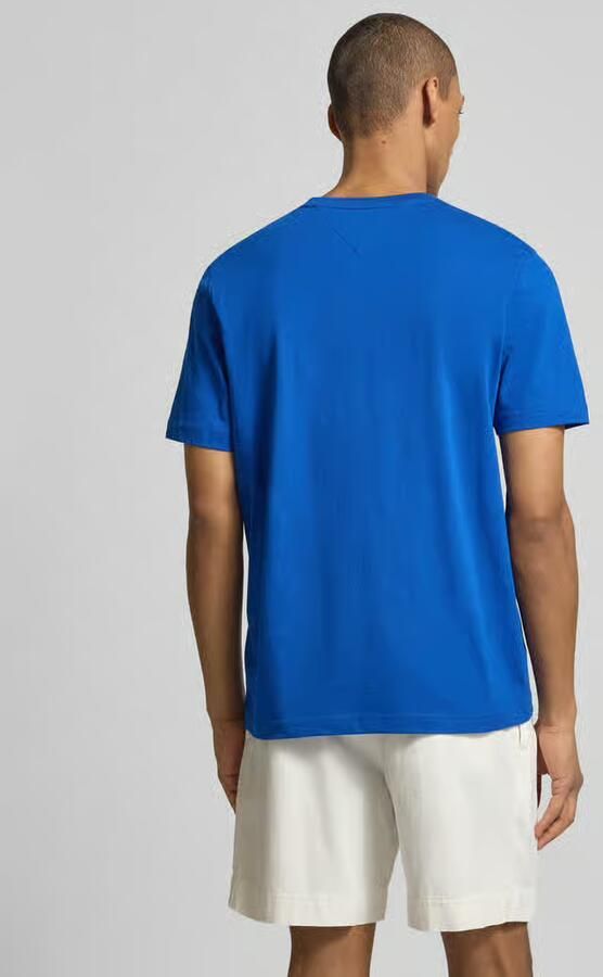 Tommy Hilfiger Regular fit T-shirt van puur katoen model 'BRAND LOVE TEXT' - Foto 2