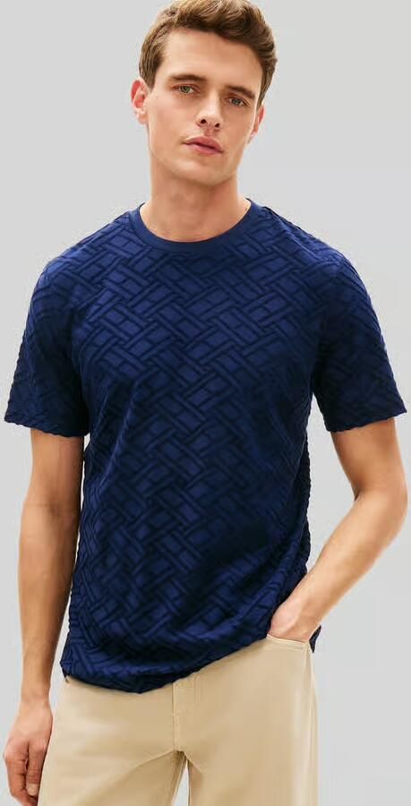 Tommy Hilfiger regular fit T-shirts van puur katoen - Foto 3