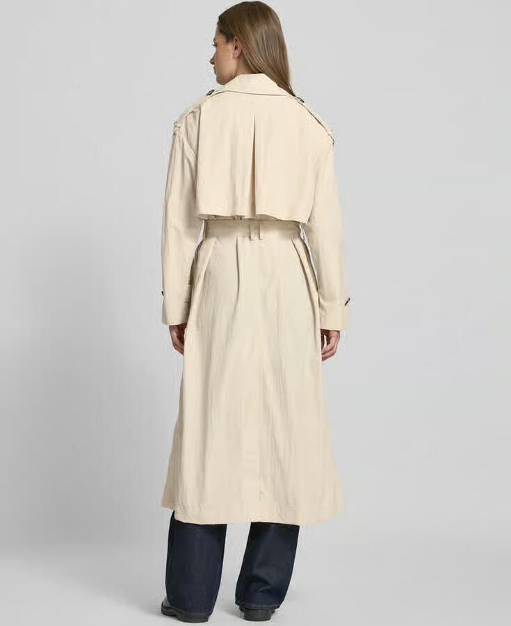 Tommy Hilfiger Regular fit trenchcoat met reverskraag