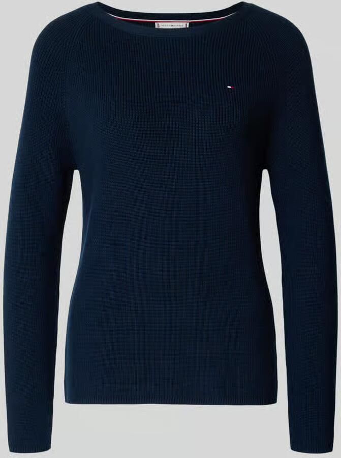 Tommy Hilfiger Regular Fit trui van puur katoen