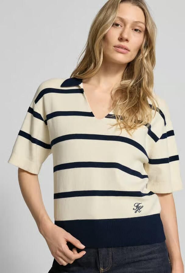 Tommy Hilfiger Regular Fit trui van puur katoen