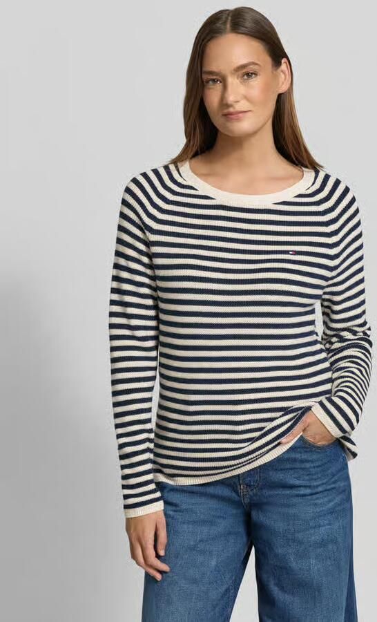 Tommy Hilfiger Regular Fit trui van puur katoen - Foto 2