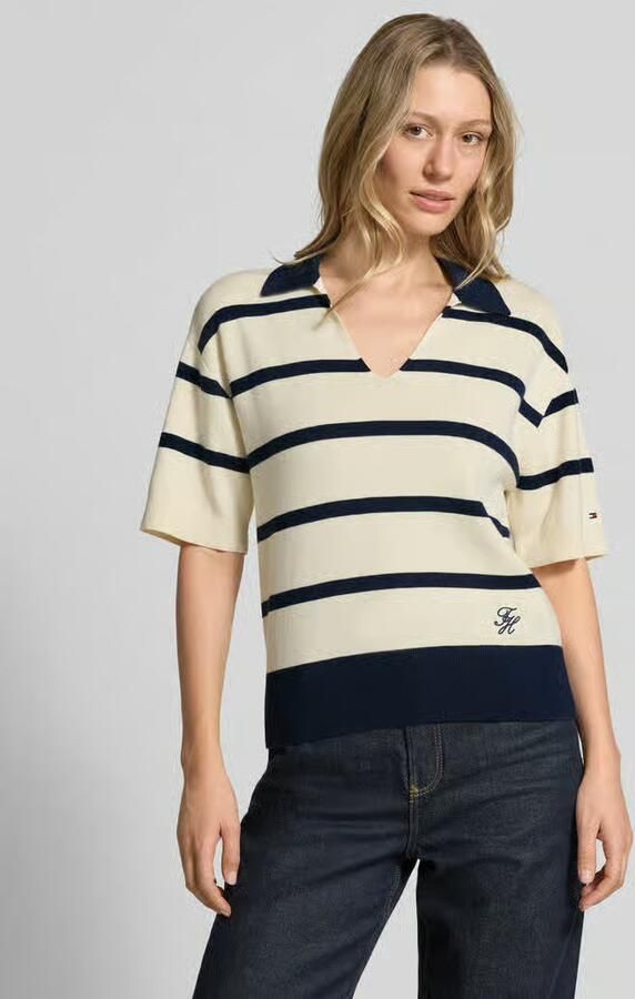 Tommy Hilfiger Regular Fit trui van puur katoen - Foto 3