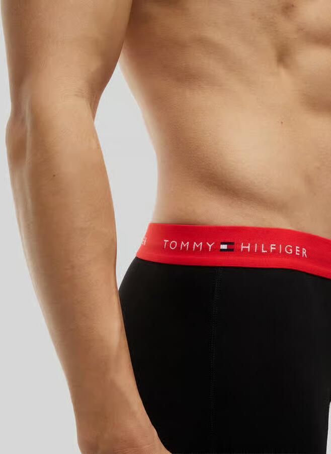 Tommy Hilfiger Regular fit trunks van katoenmix in een set van 7