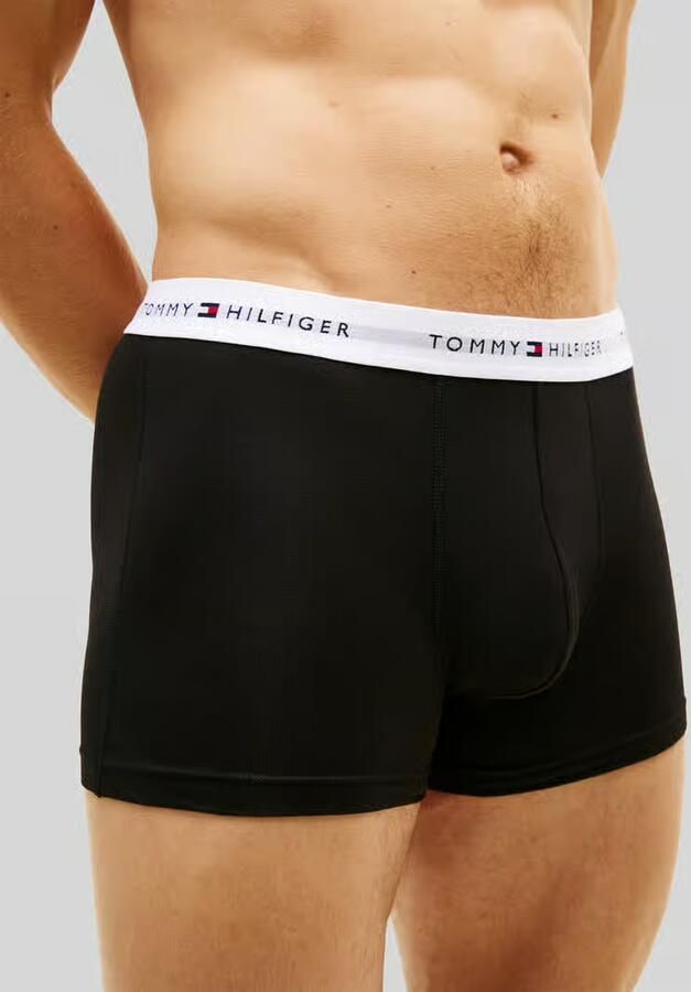 Tommy Hilfiger regular fit trunks van katoenmix in set van 3