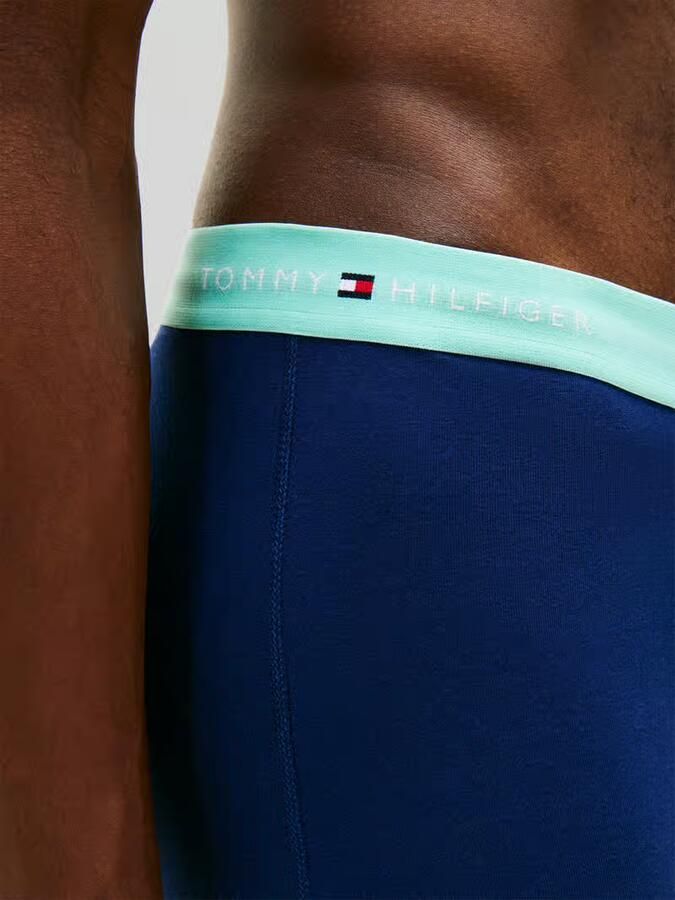 Tommy Hilfiger regular fit trunks van katoenmix in set van 3