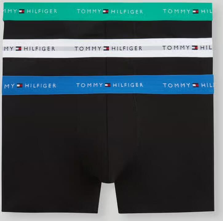 Tommy Hilfiger regular fit trunks van katoenmix in set van 3 - Foto 2