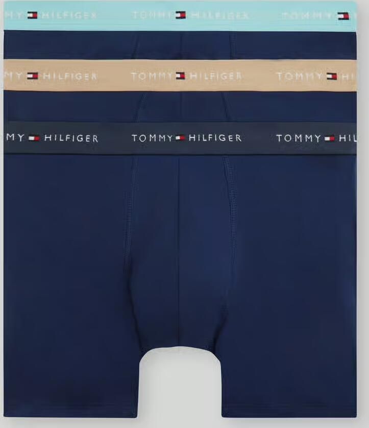Tommy Hilfiger regular fit trunks van katoenmix in set van 3 - Foto 2