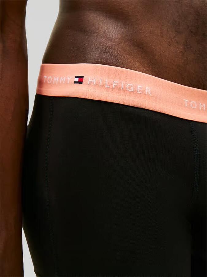 Tommy Hilfiger regular fit trunks van katoenmix in set van 3
