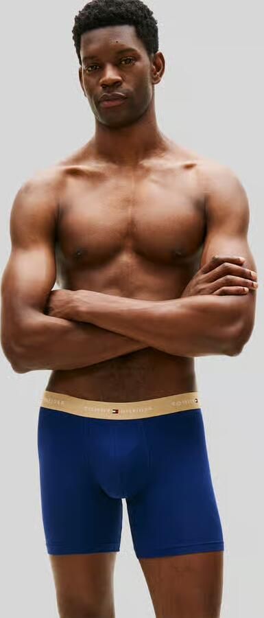 Tommy Hilfiger regular fit trunks van katoenmix in set van 3 - Foto 3