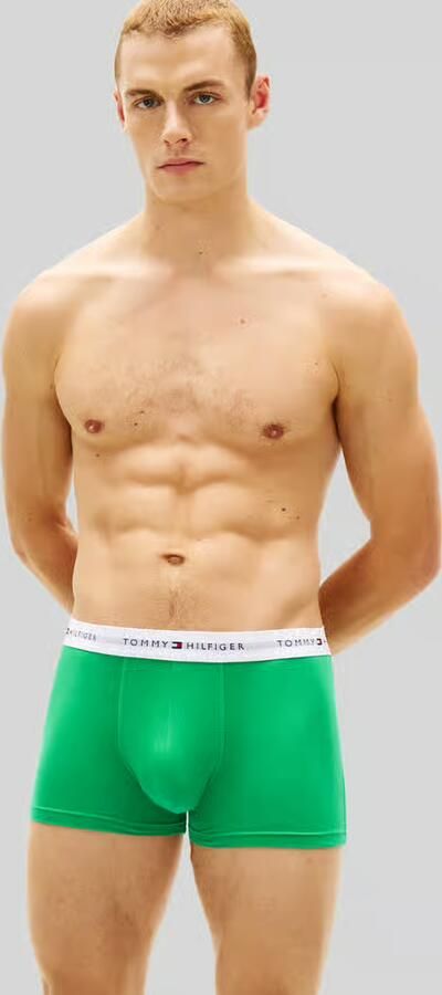 Tommy Hilfiger regular fit trunks van katoenmix in set van 3 - Foto 3