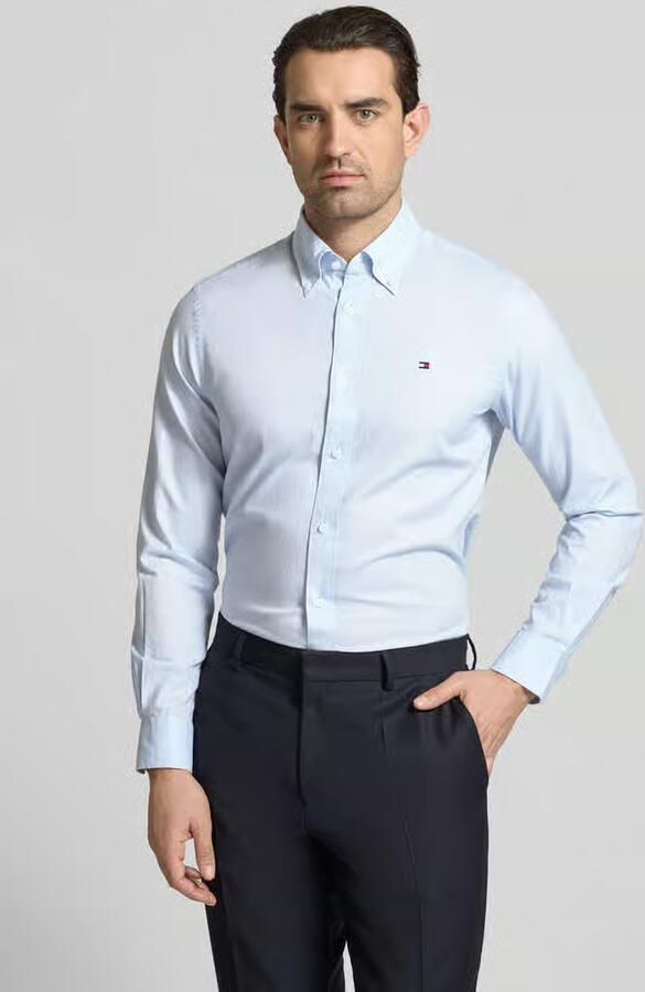 Tommy Hilfiger Regular fit vrijetijdsoverhemd van puur katoen - Foto 3
