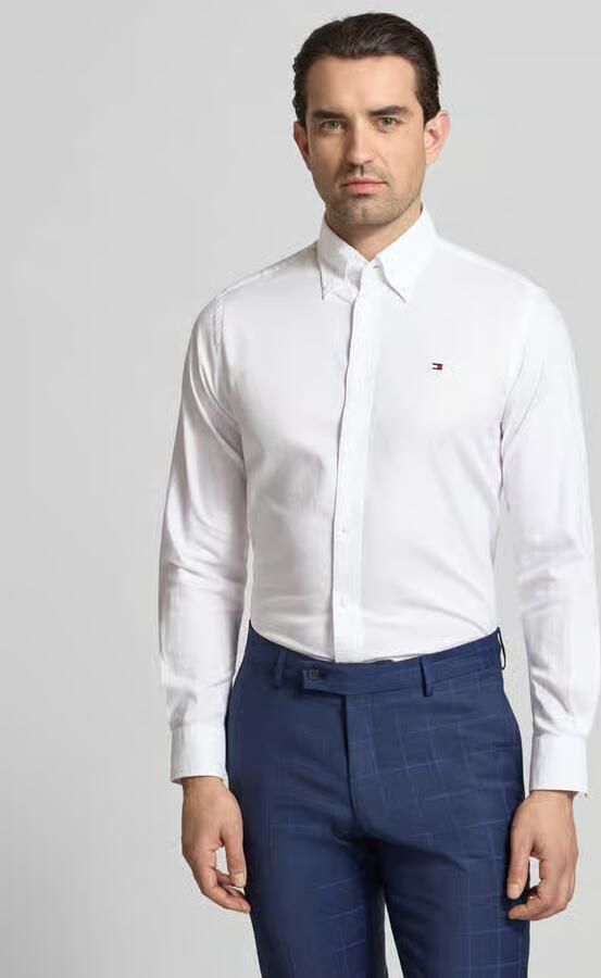 Tommy Hilfiger Regular fit vrijetijdsoverhemd van puur katoen - Foto 4