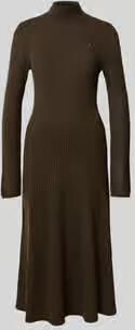 Tommy Hilfiger Gebreide jurk SOFT WOOL LS MOCK-NK SWT DRESS - Foto 8