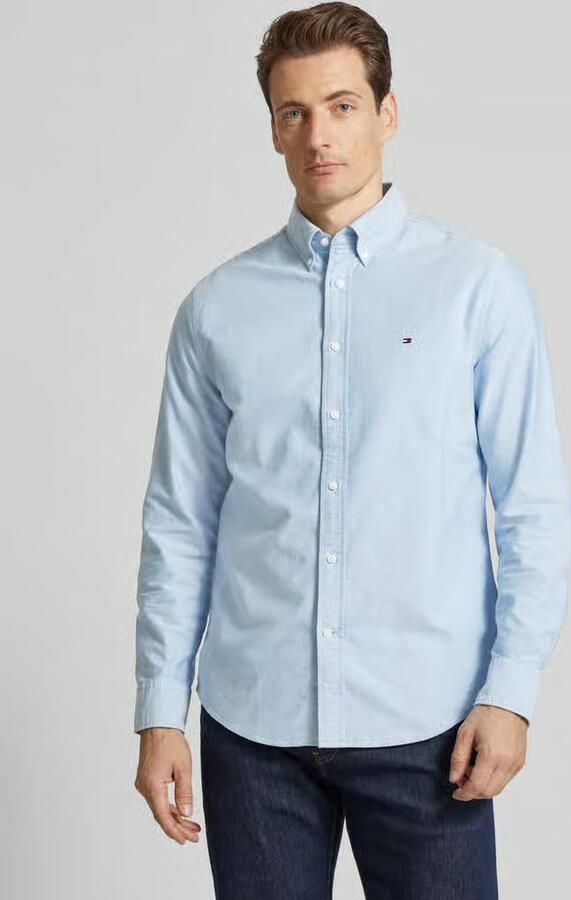 Tommy Hilfiger Regular fit vrijetijdsoverhemd met button-downkraag - Foto 7