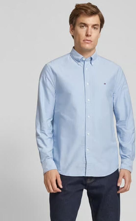 Tommy Hilfiger Overhemd met lange mouwen SOLID HERITAGE OXFORD RF SHIRT - Foto 2