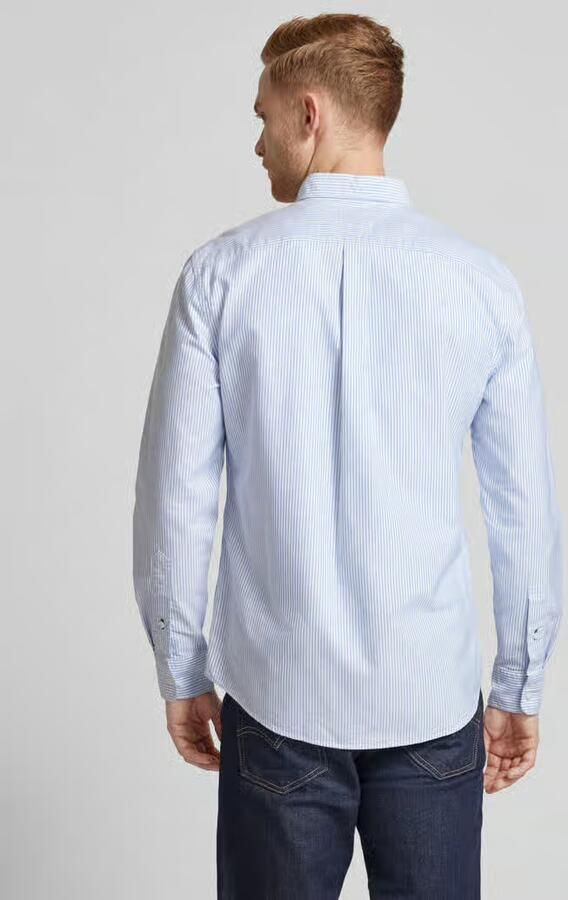 Tommy Hilfiger Regular fit vrijetijdsoverhemd met logostitching model 'OXFORD' - Foto 17