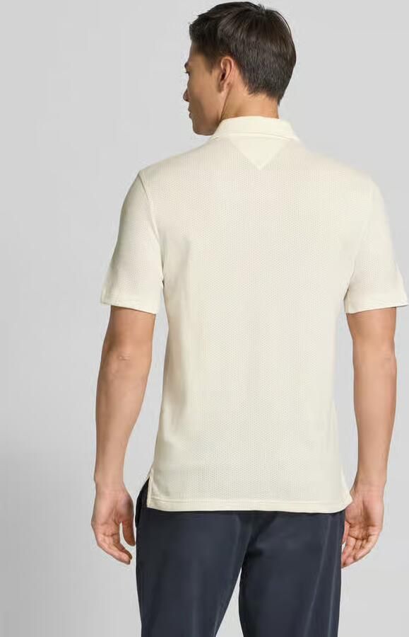 Tommy Hilfiger Regular fit vrijetijdsoverhemd met mesh structuur