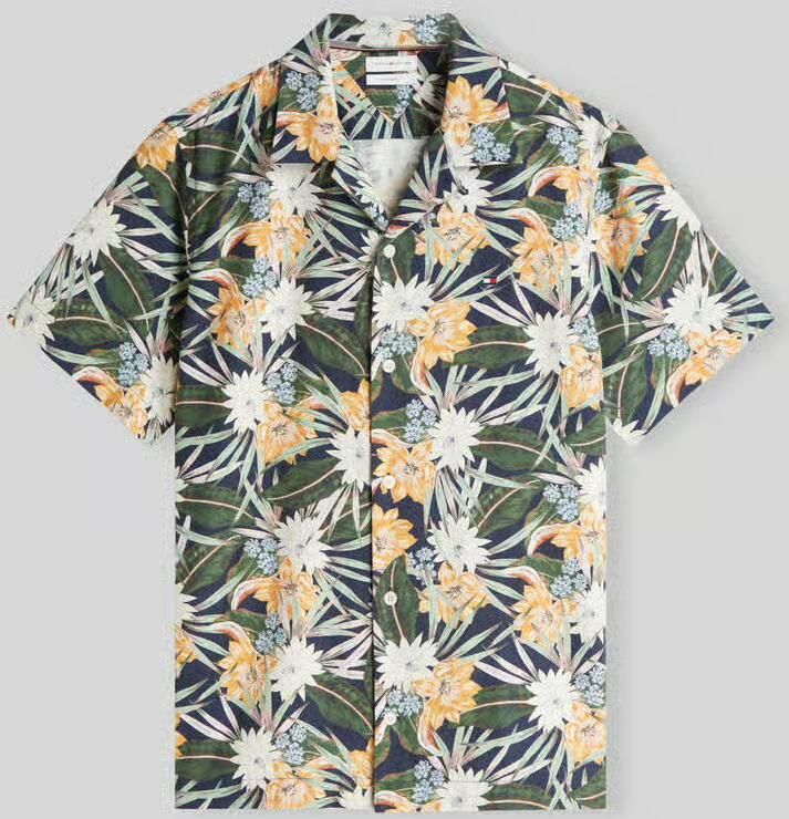 Tommy Hilfiger regular fit vrijetijdsoverhemd van katoenmix - Foto 2