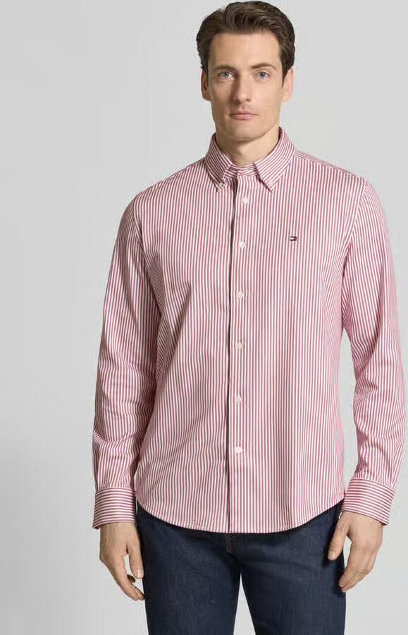 Tommy Hilfiger Regular fit vrijetijdsoverhemd van katoenmix - Foto 3