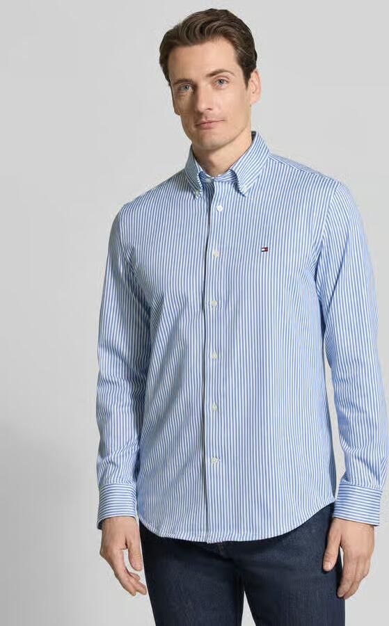 Tommy Hilfiger Regular fit vrijetijdsoverhemd van katoenmix - Foto 3