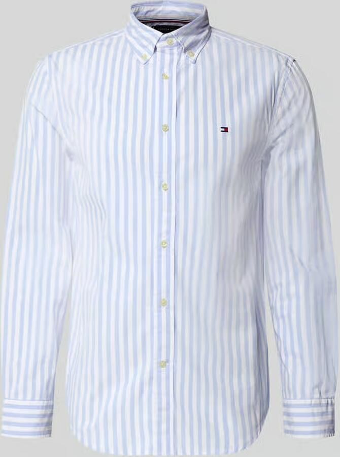 Tommy Hilfiger Regular fit vrijetijdsoverhemd van katoenpopeline - Foto 2
