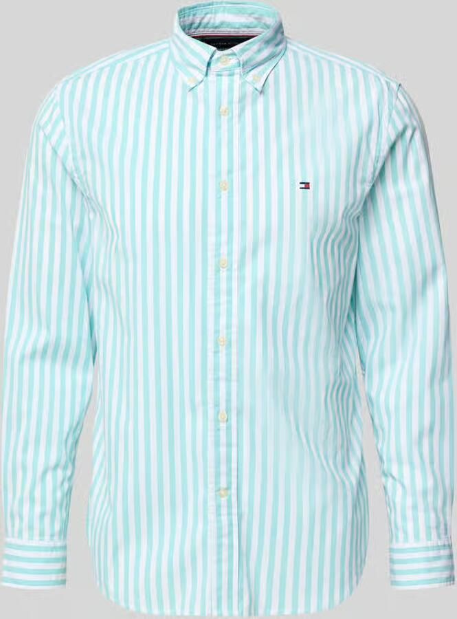 Tommy Hilfiger Regular fit vrijetijdsoverhemd van katoenpopeline - Foto 2
