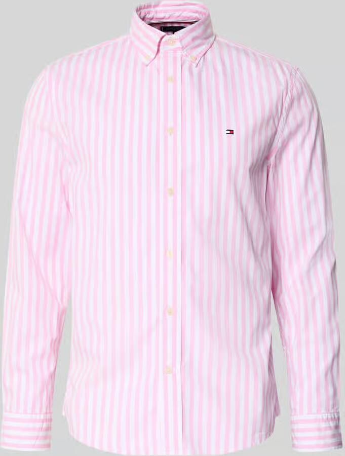 Tommy Hilfiger Overhemd Lange Mouw FLEX POPLIN CLASSIC STP RF SHIRT - Foto 4
