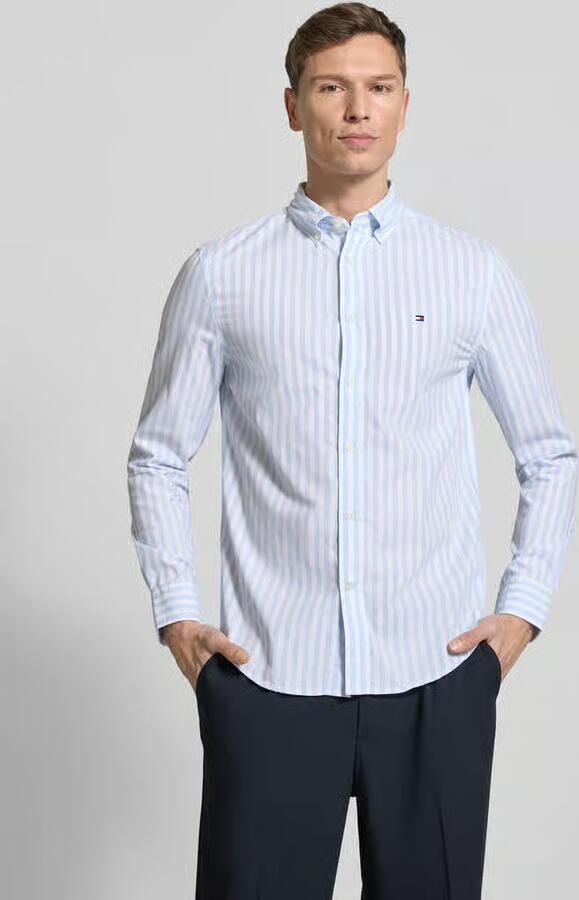 Tommy Hilfiger Regular fit vrijetijdsoverhemd van katoenpopeline - Foto 8