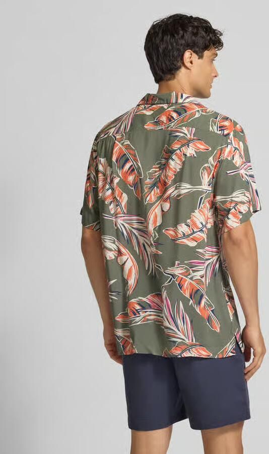 Tommy Hilfiger Overhemd met korte mouwen LIGHTWEIGHT LEAF AOP SS SHIRT - Foto 11