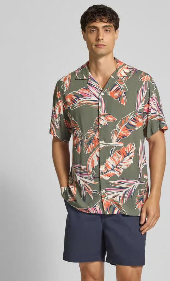 Tommy Hilfiger Overhemd met korte mouwen LIGHTWEIGHT LEAF AOP SS SHIRT - Foto 10