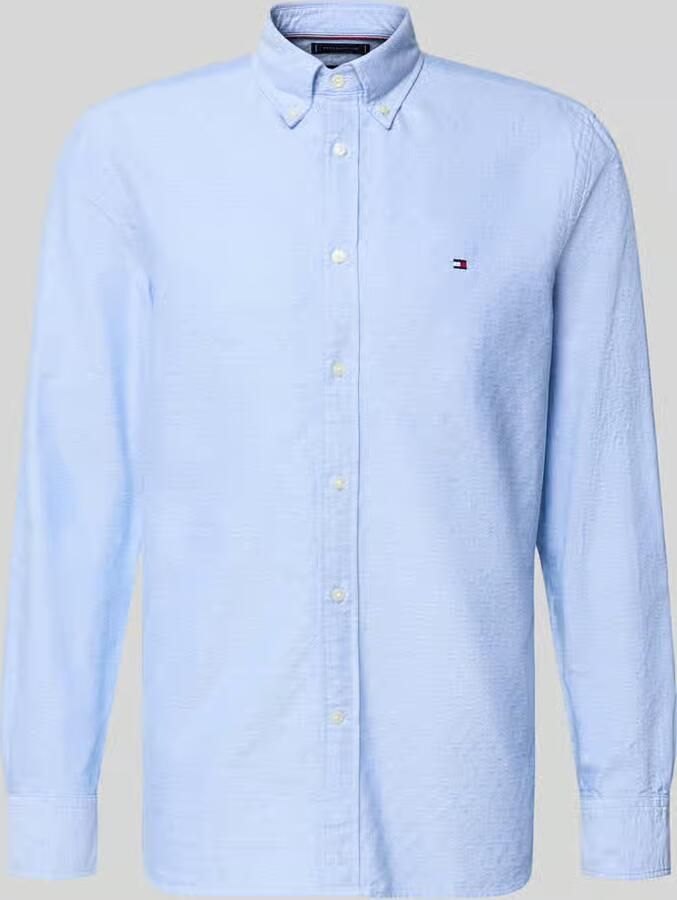 Tommy Hilfiger Regular fit vrijetijdsoverhemd van puur katoen
