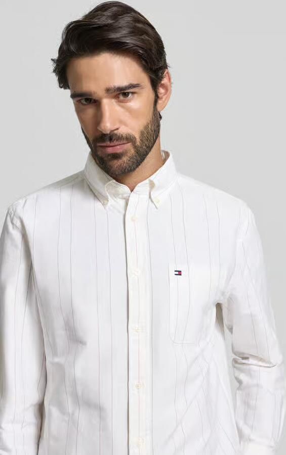 Tommy Hilfiger Regular fit vrijetijdsoverhemd van puur katoen - Foto 2
