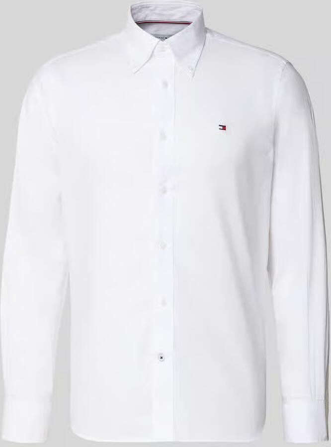 Tommy Hilfiger Regular fit vrijetijdsoverhemd van puur katoen