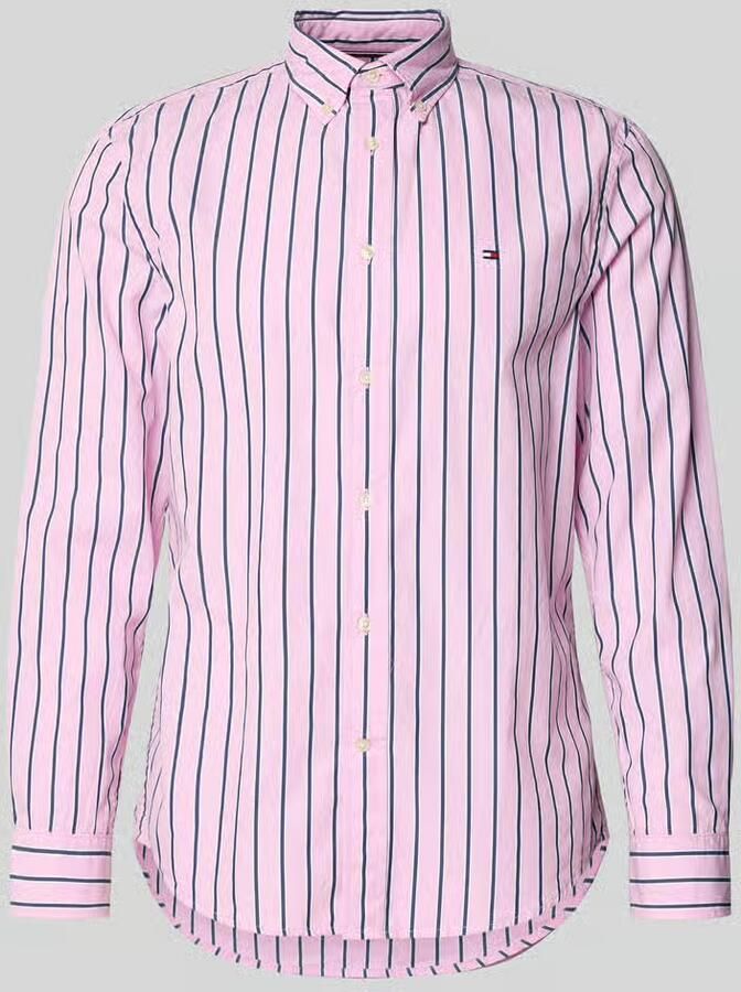 Tommy Hilfiger Regular fit vrijetijdsoverhemd van puur katoen