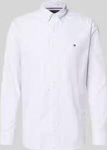 Tommy Hilfiger regular fit vrijetijdsoverhemd van puur katoen