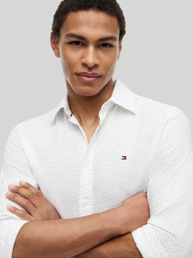 Tommy Hilfiger regular fit vrijetijdsoverhemd van puur katoen