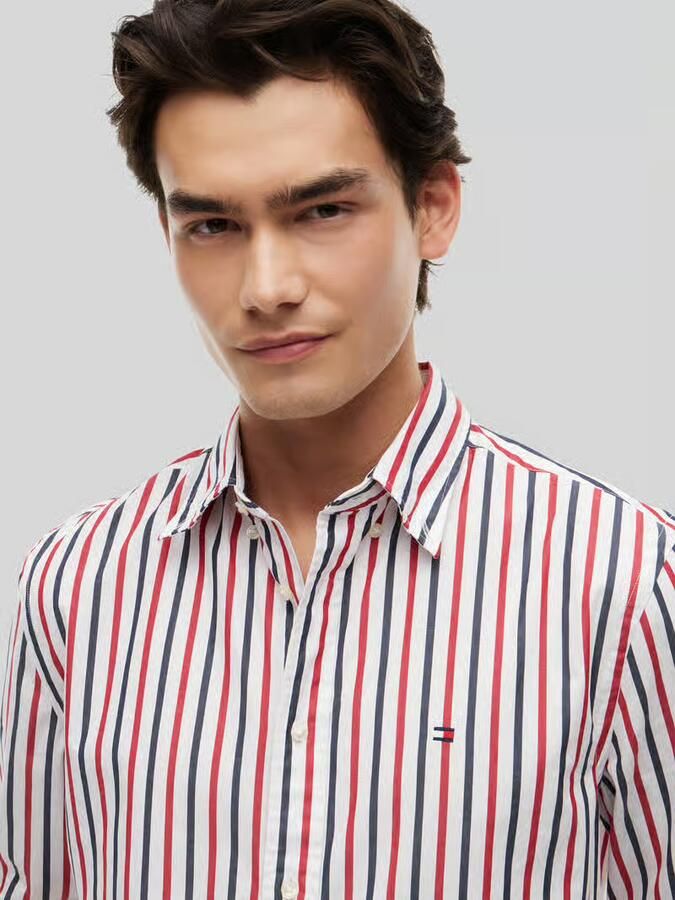 Tommy Hilfiger regular fit vrijetijdsoverhemd van puur katoen