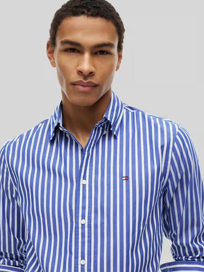Tommy Hilfiger regular fit vrijetijdsoverhemd van puur katoen