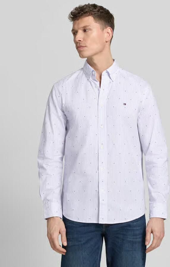 Tommy Hilfiger regular fit vrijetijdsoverhemd van puur katoen - Foto 2