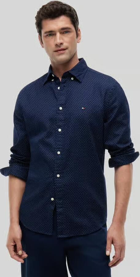 Tommy Hilfiger regular fit vrijetijdsoverhemd van puur katoen - Foto 2