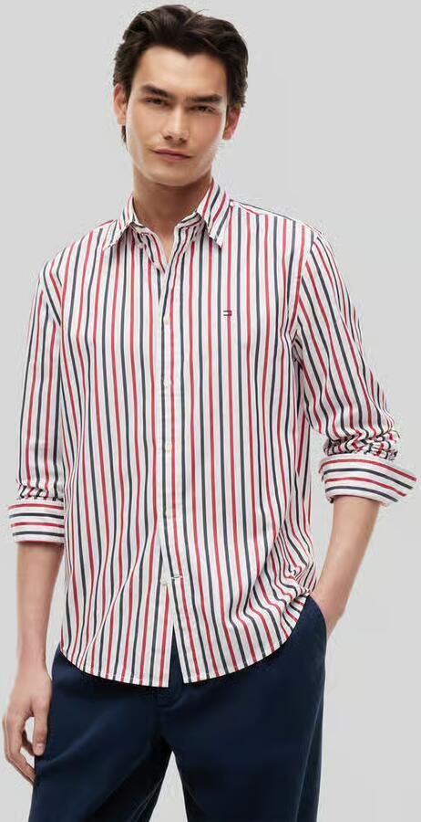 Tommy Hilfiger regular fit vrijetijdsoverhemd van puur katoen - Foto 3