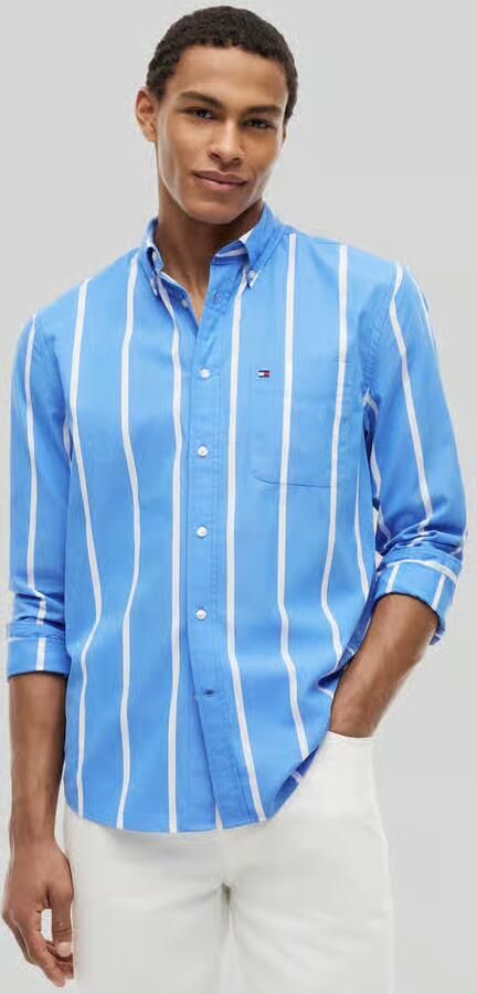 Tommy Hilfiger regular fit vrijetijdsoverhemd van puur katoen - Foto 4
