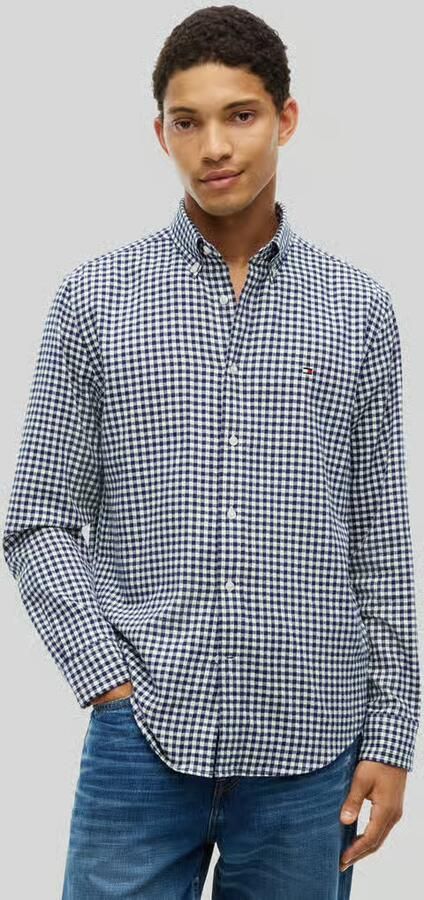 Tommy Hilfiger Regular fit vrijetijdsoverhemd van puur katoen - Foto 4